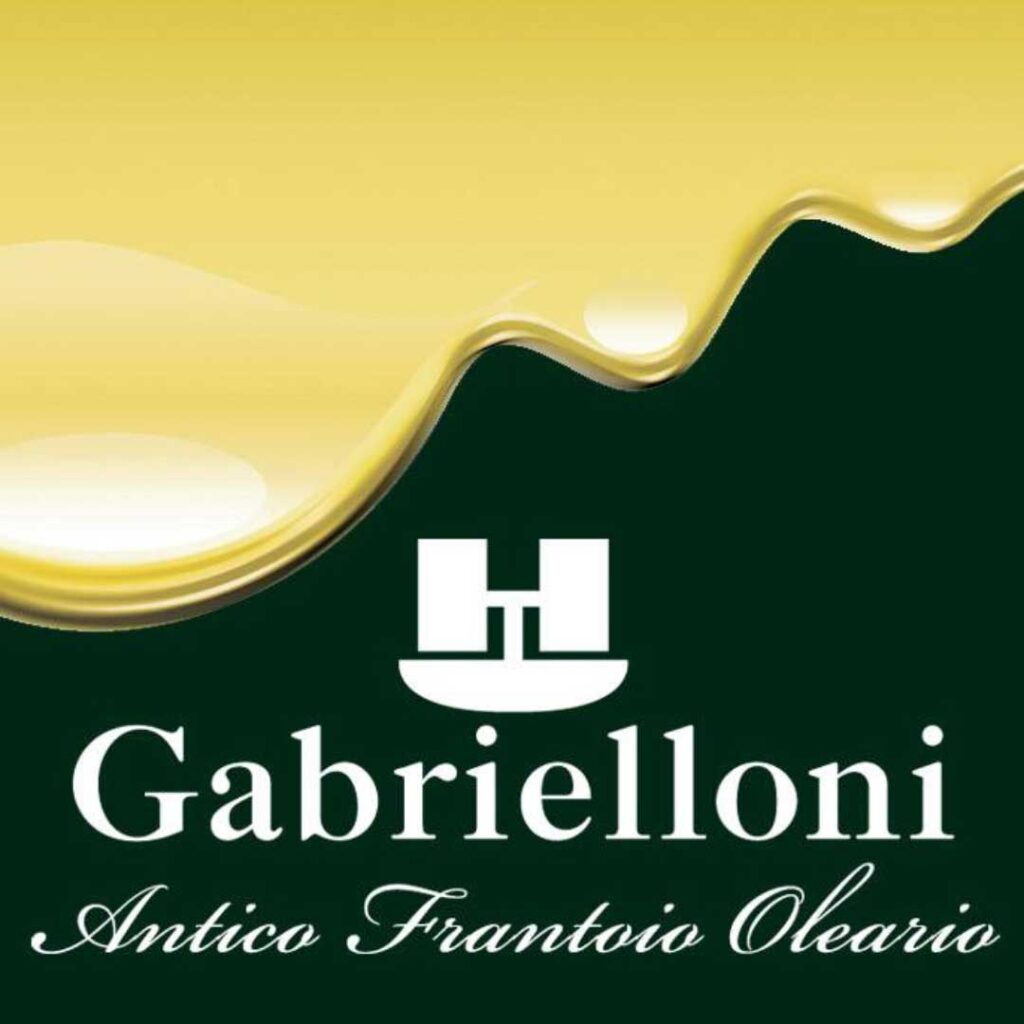 the logo of Gabrielloni olive oil